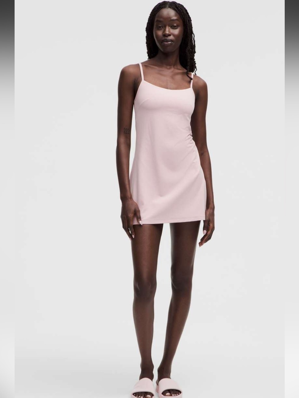Lululemon Align Cami Strap Dress (Pink Haze)